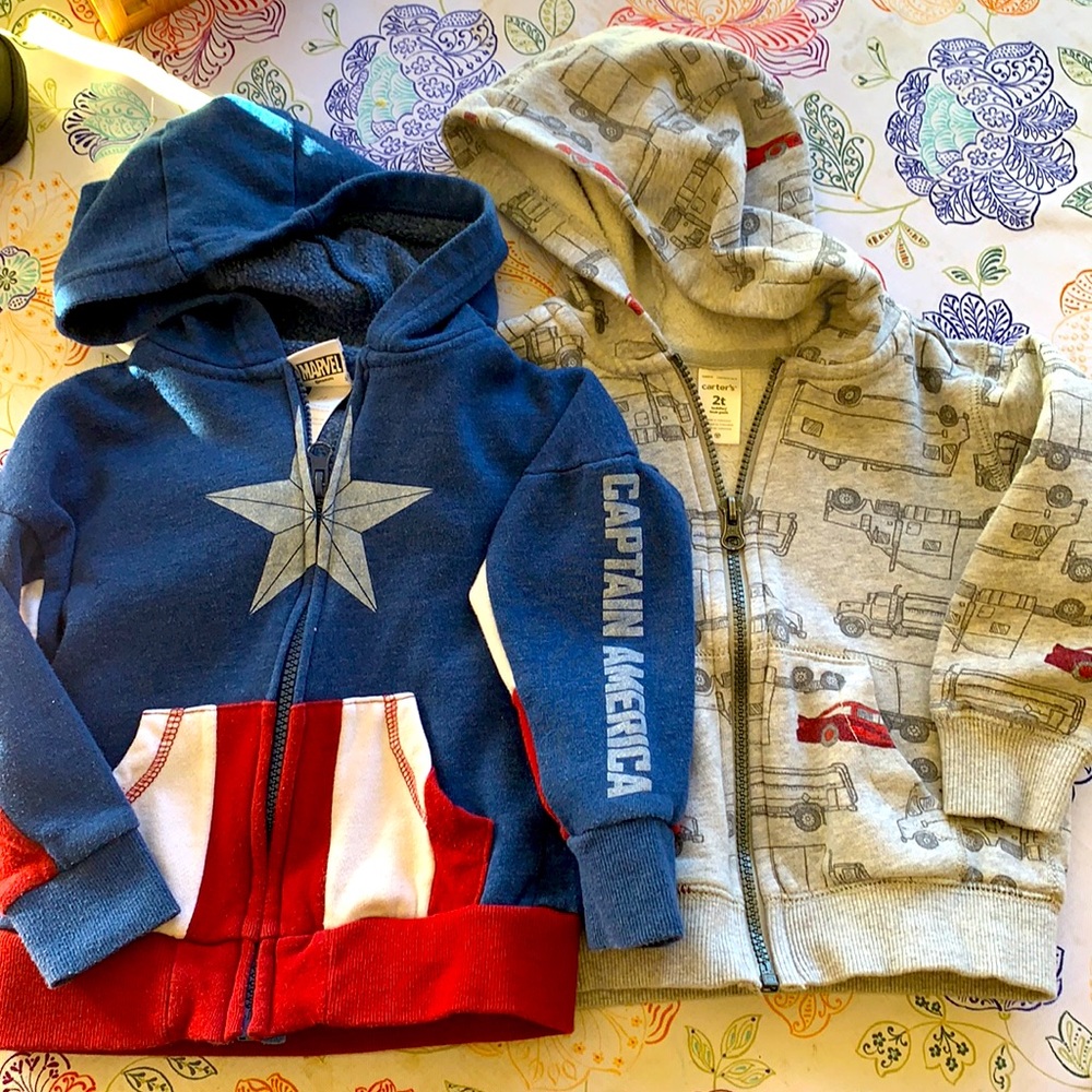 Two 2T Hoodies!
